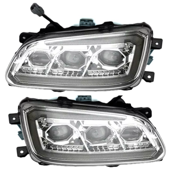 Suitable For All Hino FD FE FC GH GD FG RH LH LED Headlight Assembly Pair (Aftermarket)