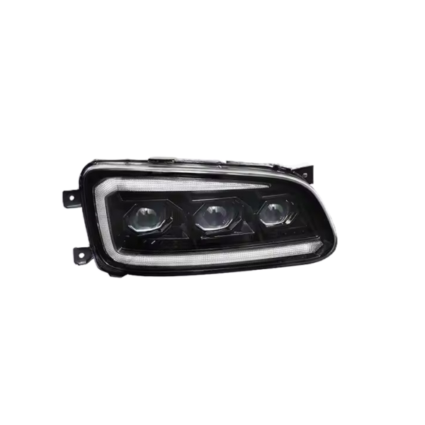 Suitable For All Hino FD FE FC GH GD FG RH Black LED Headlight Assembly (Aftermarket)